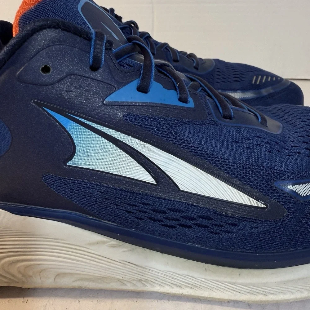 Altra Paradigm 6 Mens 12 Running Shoes Blue White ALOA5471424‎ Fast Shipping